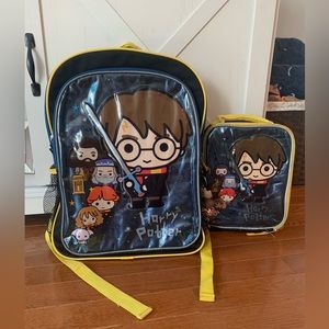 Harry Potter Book Bag & Insulated Lunchbox